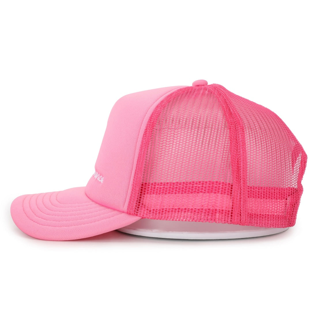 “My Rose Experience” Rainbow Rose foam pink Trucker hat